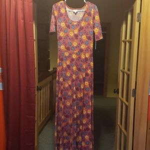 Ana Lularoe floor length dress